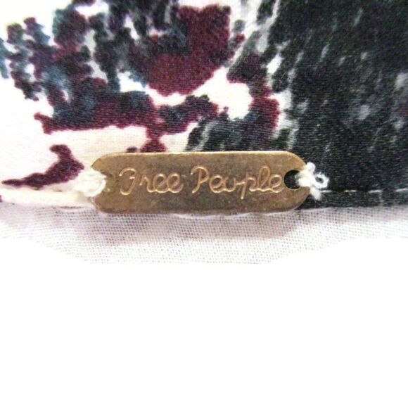 Free People V Neck Say You Love Me Mini Dress Small - Picture 6 of 7